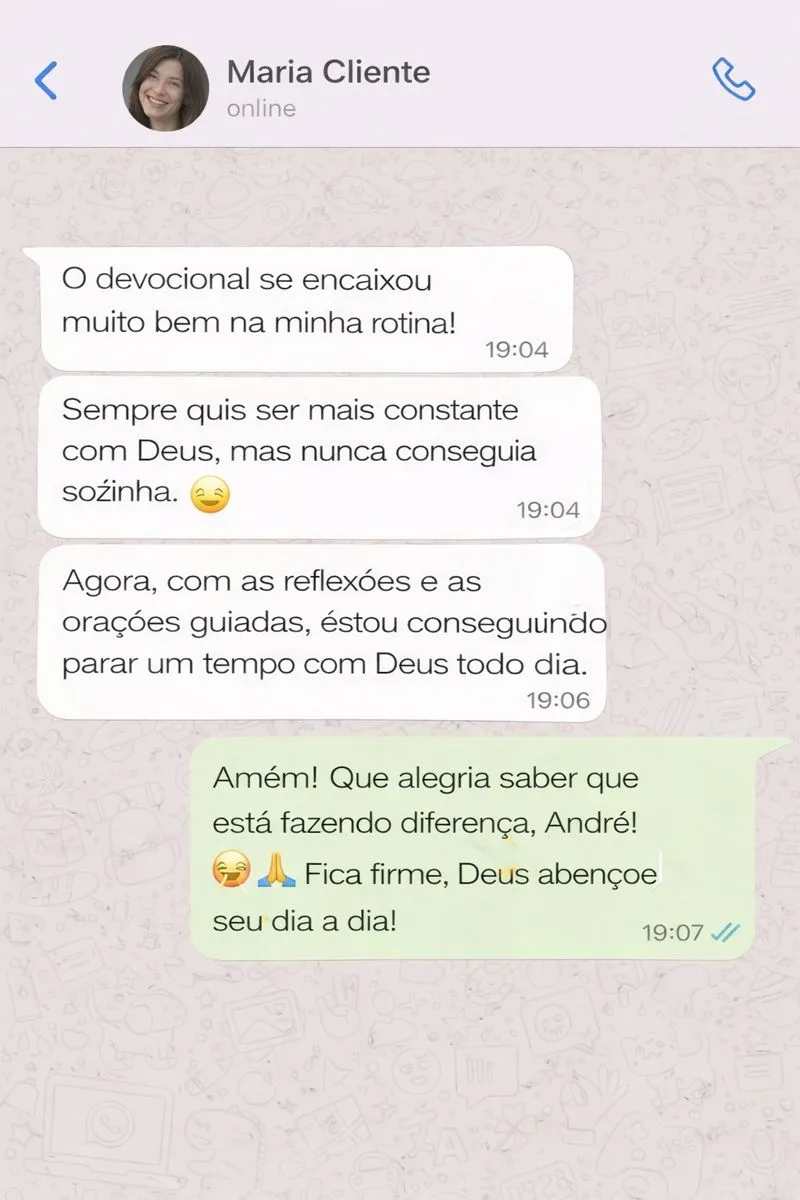 Depoimento 1 - WhatsApp